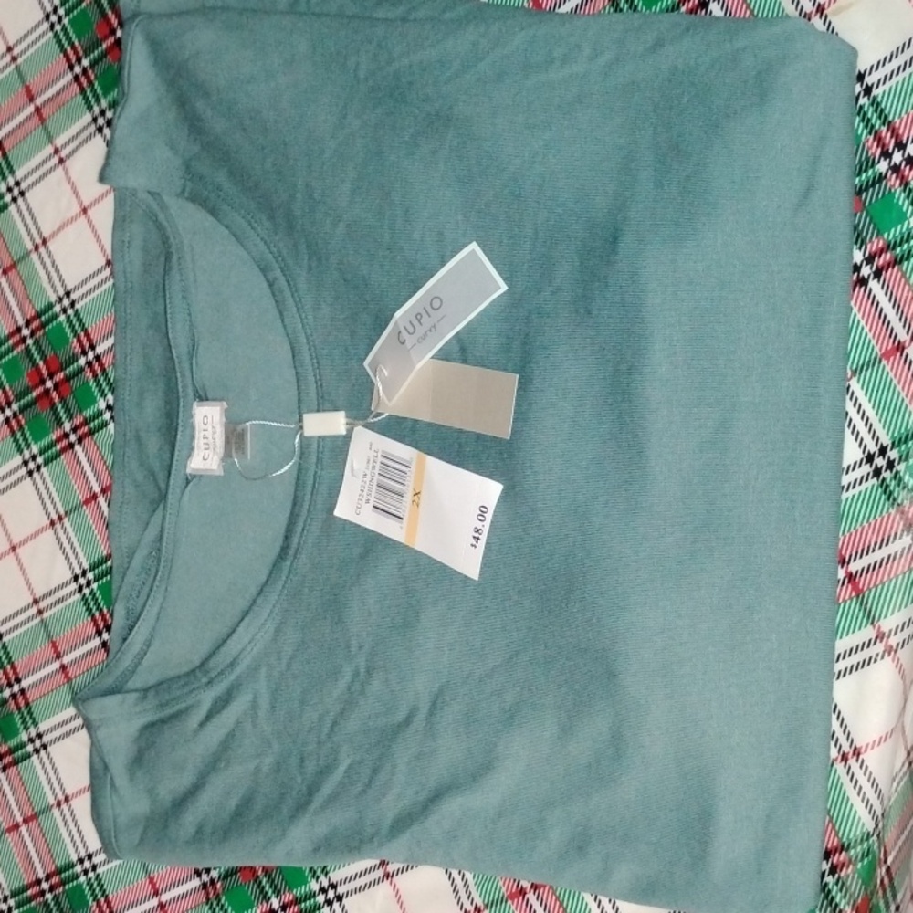 Cupio Curvy Short Sleeve Shirt 2x - Picture 6 of 6